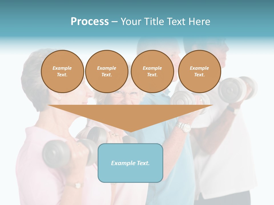 Supple Attractive Gymnasium PowerPoint Template