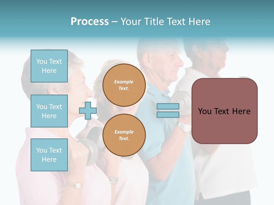 Supple Attractive Gymnasium PowerPoint Template