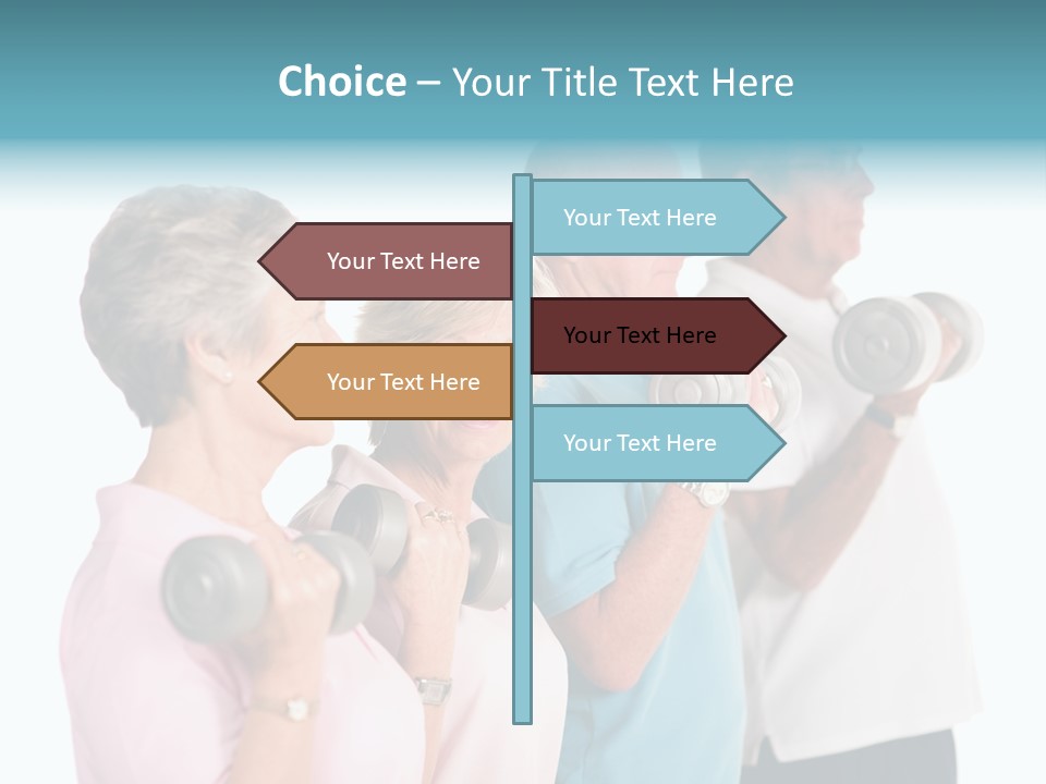 Supple Attractive Gymnasium PowerPoint Template