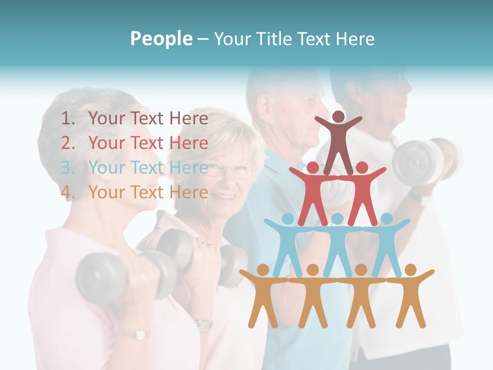 Supple Attractive Gymnasium PowerPoint Template