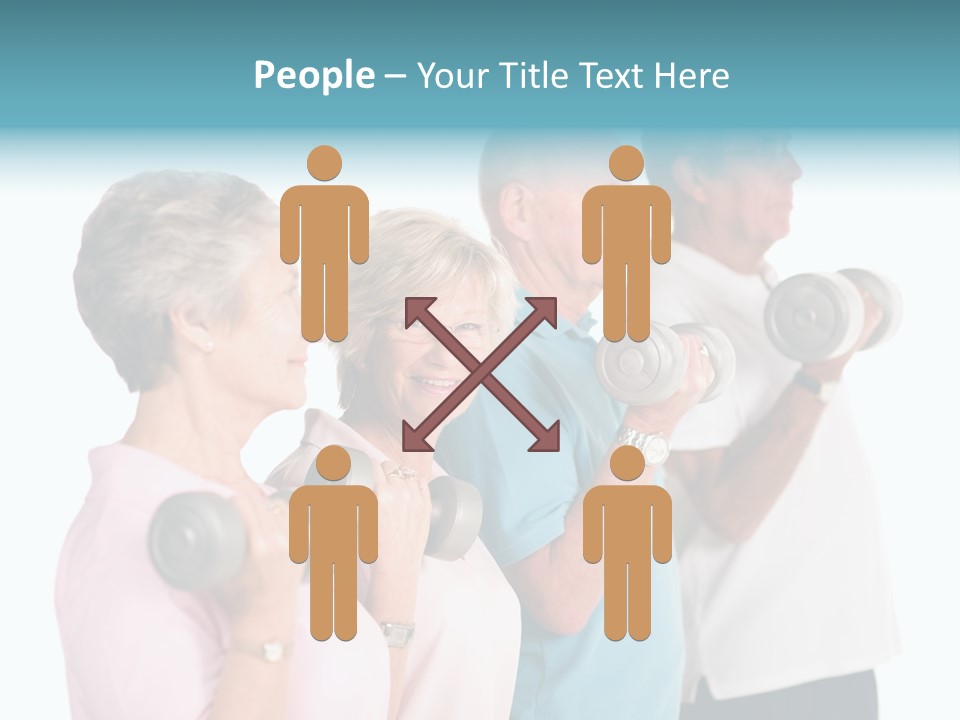 Supple Attractive Gymnasium PowerPoint Template