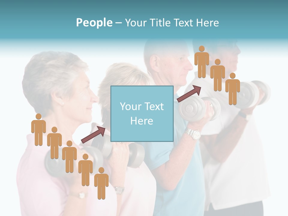 Supple Attractive Gymnasium PowerPoint Template