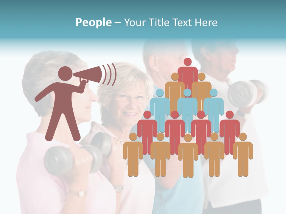 Supple Attractive Gymnasium PowerPoint Template