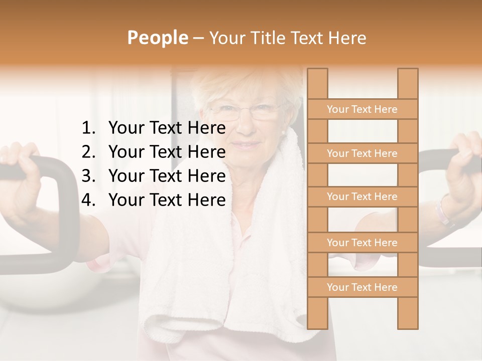 Supple Toned Slim PowerPoint Template