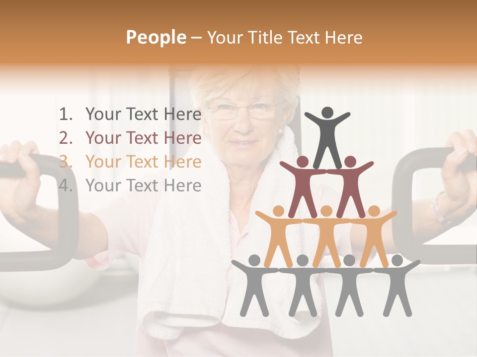 Supple Toned Slim PowerPoint Template