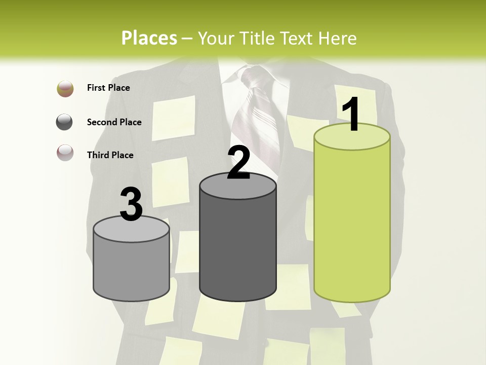 One Hands Portrait PowerPoint Template