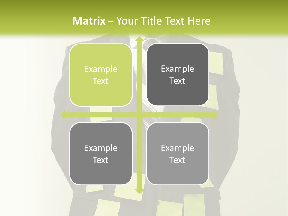 One Hands Portrait PowerPoint Template