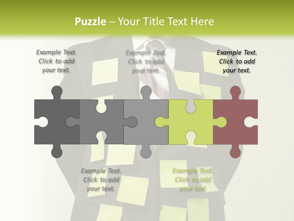 One Hands Portrait PowerPoint Template