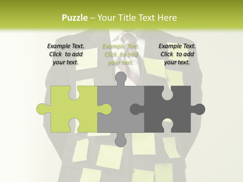 One Hands Portrait PowerPoint Template