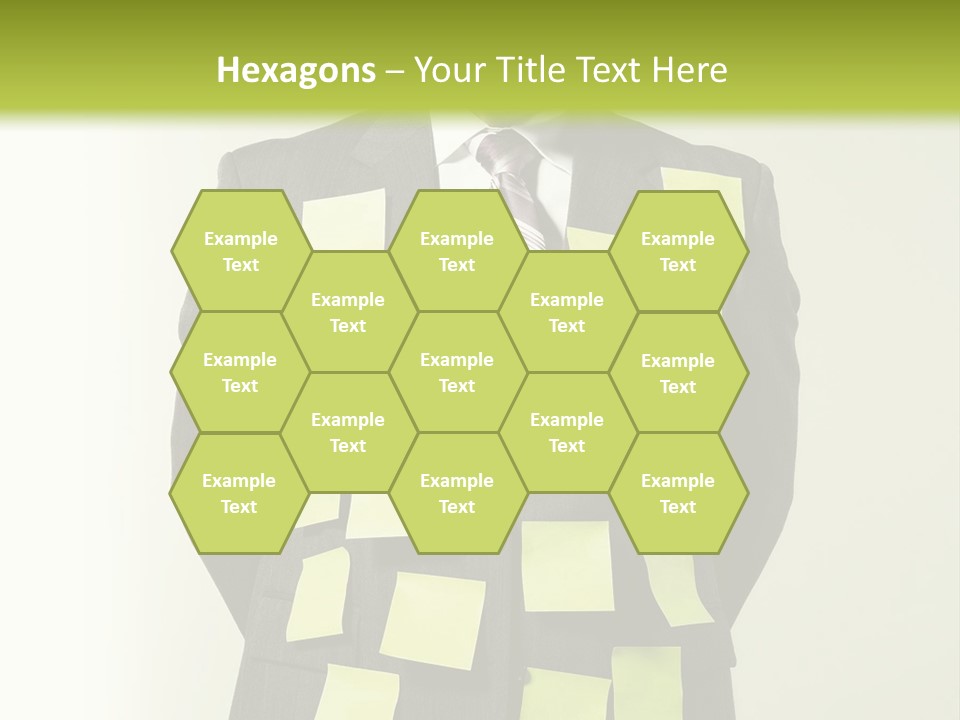 One Hands Portrait PowerPoint Template