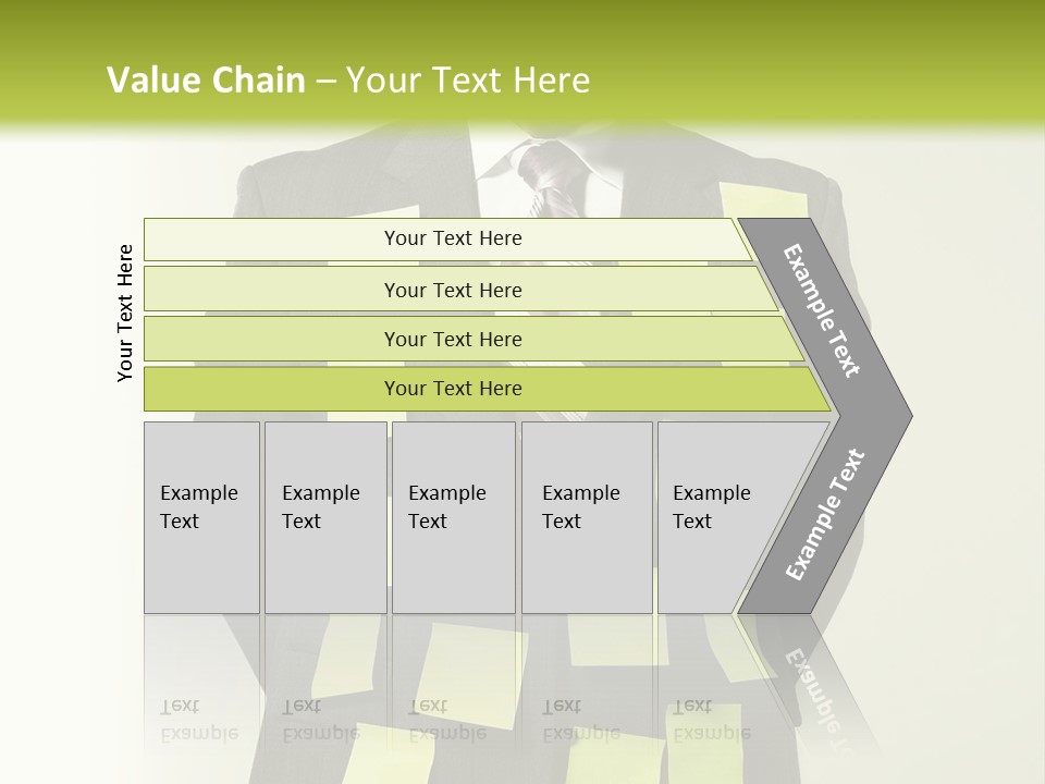One Hands Portrait PowerPoint Template