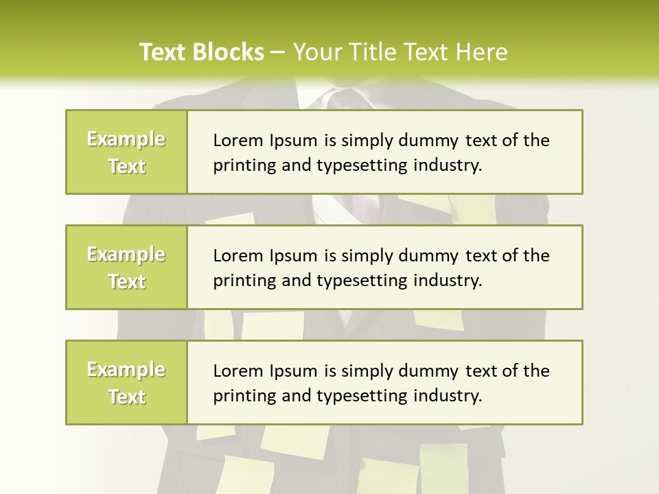One Hands Portrait PowerPoint Template