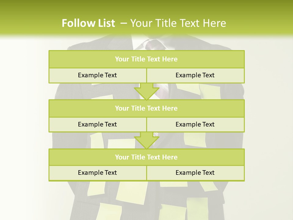 One Hands Portrait PowerPoint Template