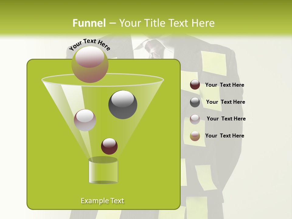 One Hands Portrait PowerPoint Template