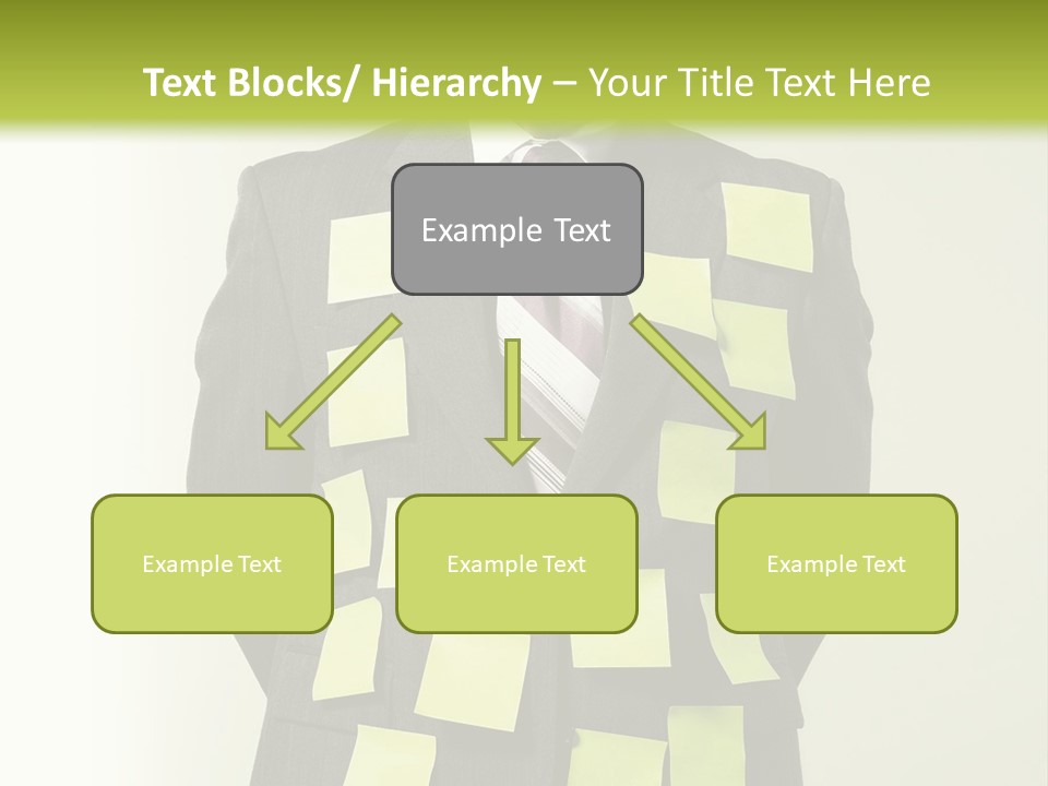 One Hands Portrait PowerPoint Template