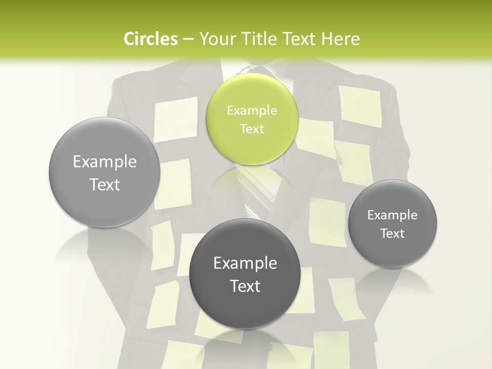 One Hands Portrait PowerPoint Template