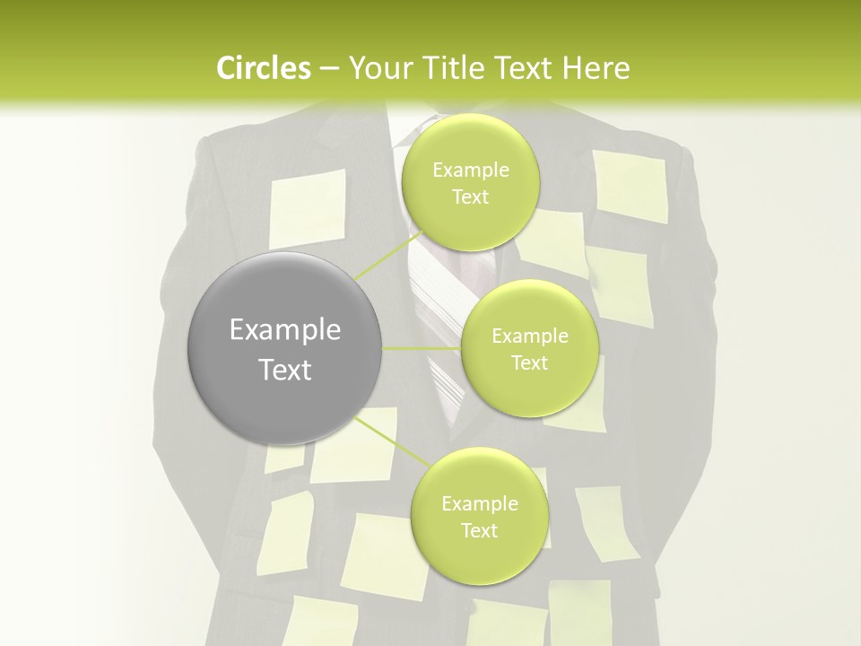 One Hands Portrait PowerPoint Template