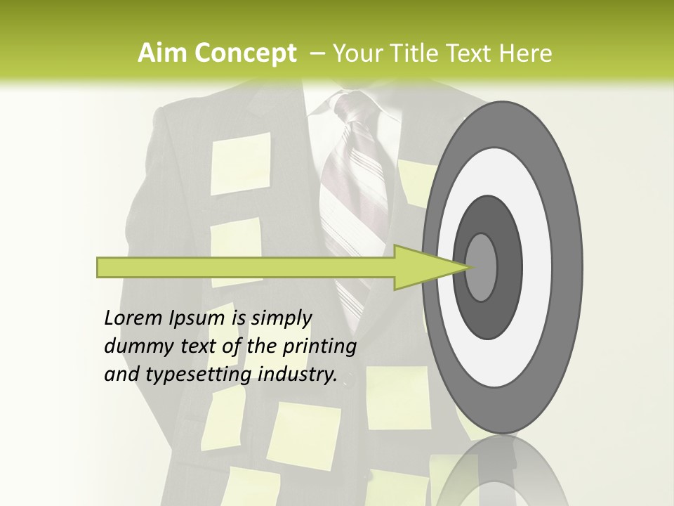 One Hands Portrait PowerPoint Template