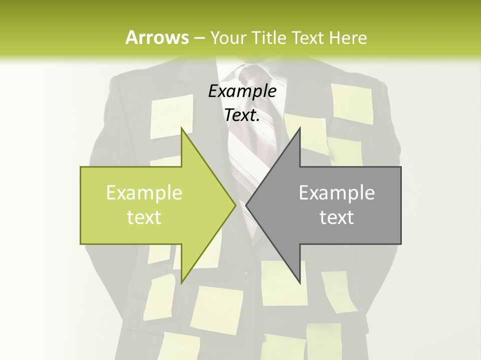 One Hands Portrait PowerPoint Template