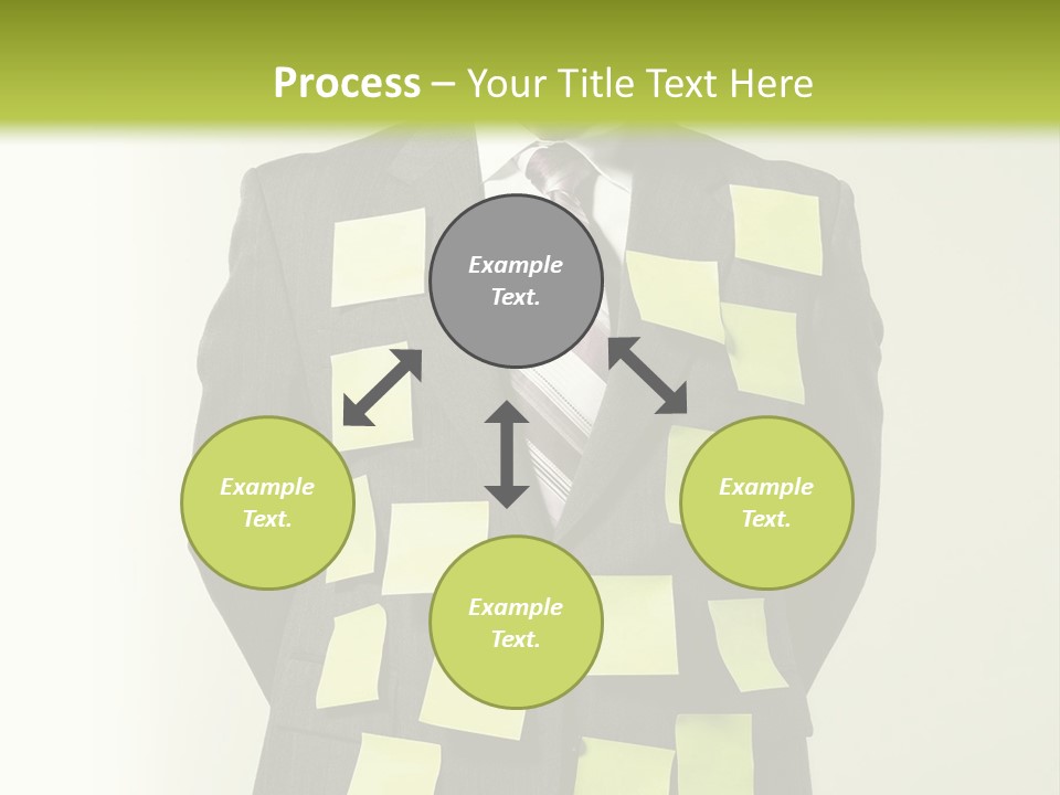 One Hands Portrait PowerPoint Template