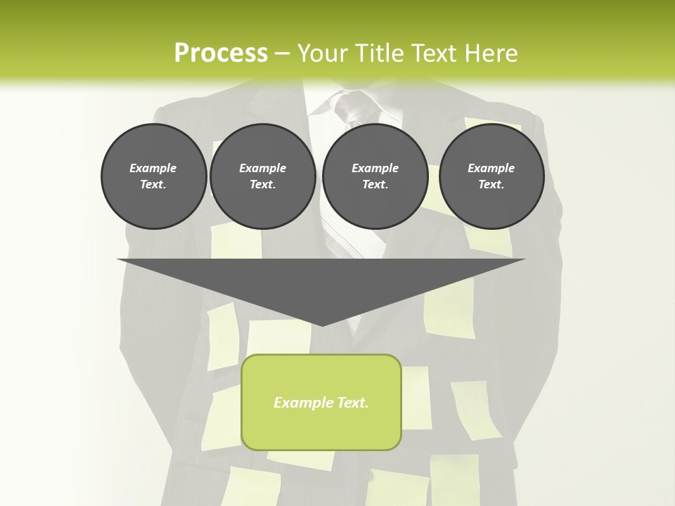 One Hands Portrait PowerPoint Template