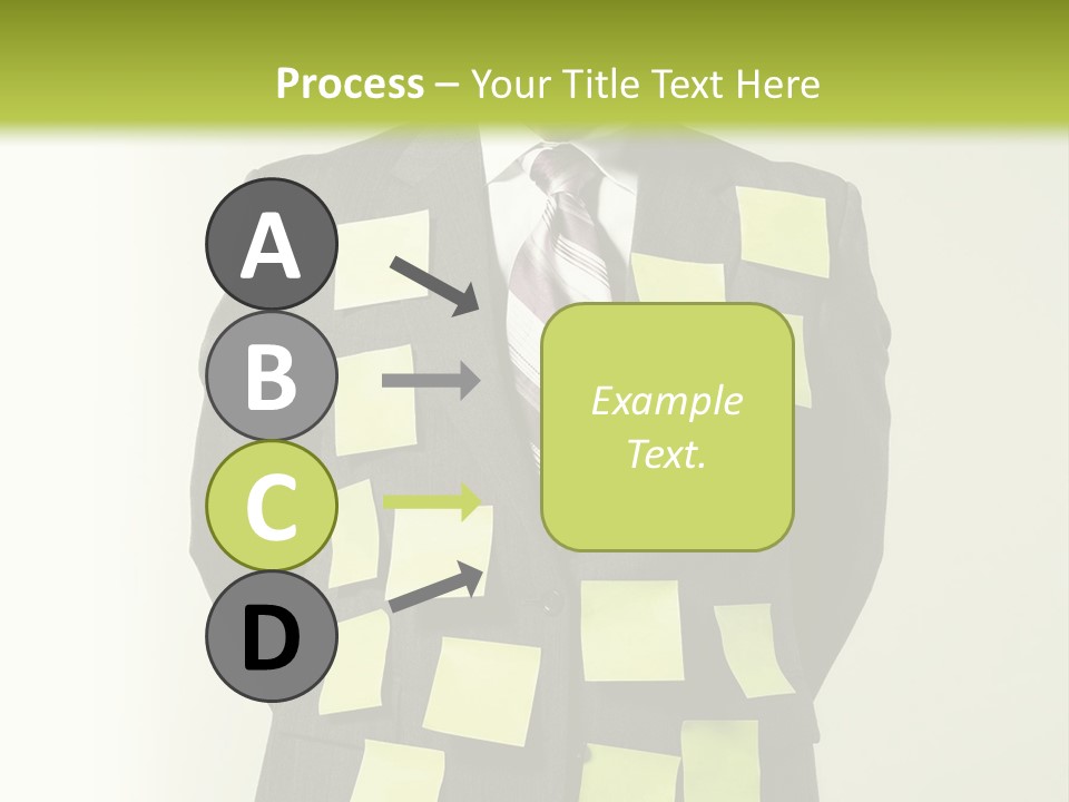 One Hands Portrait PowerPoint Template