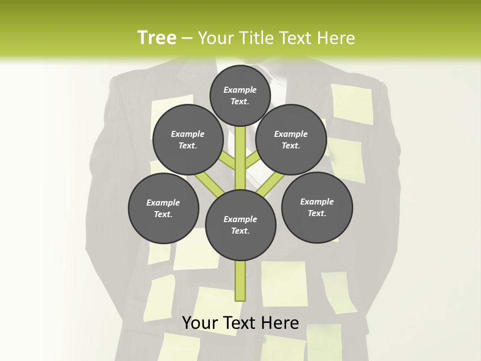 One Hands Portrait PowerPoint Template