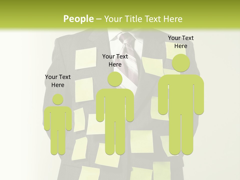 One Hands Portrait PowerPoint Template