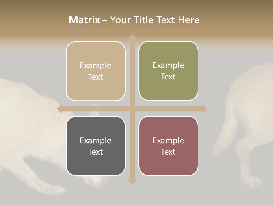 Tracking Dog Length PowerPoint Template