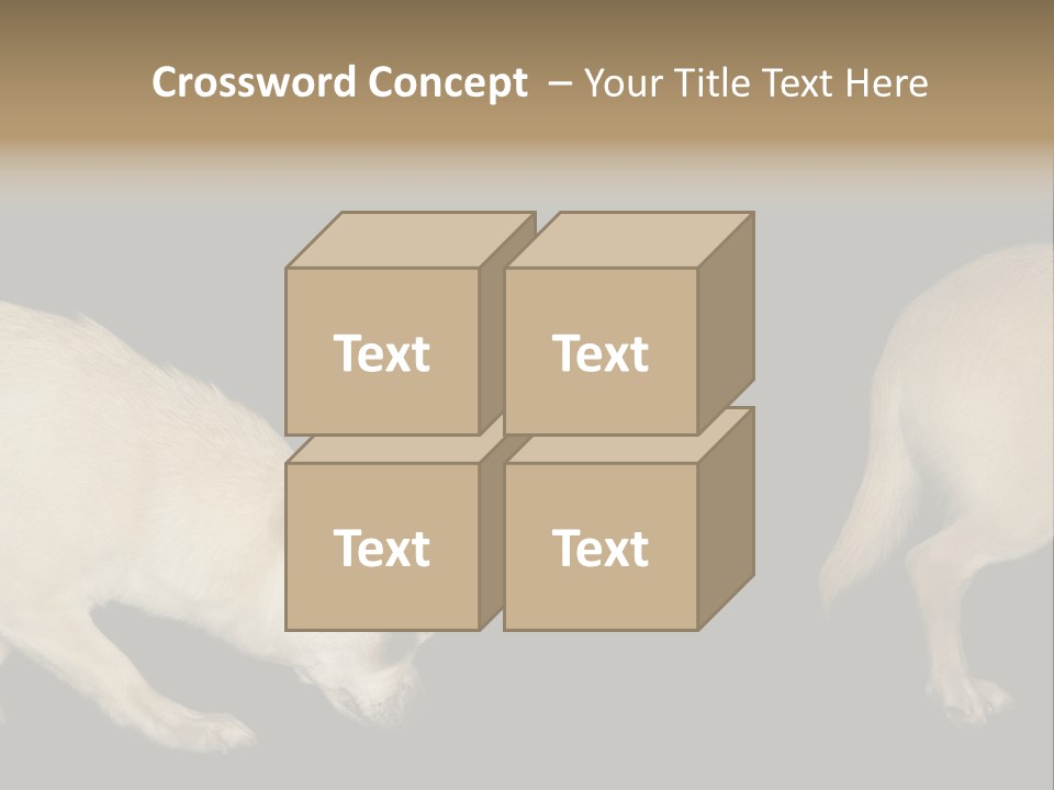 Tracking Dog Length PowerPoint Template