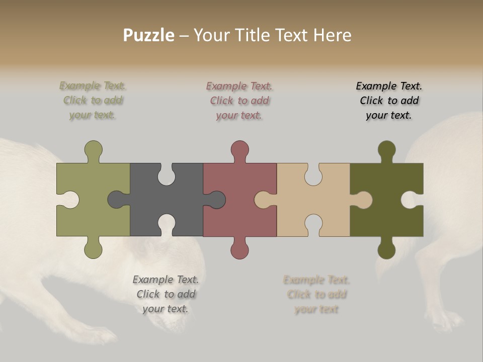 Tracking Dog Length PowerPoint Template