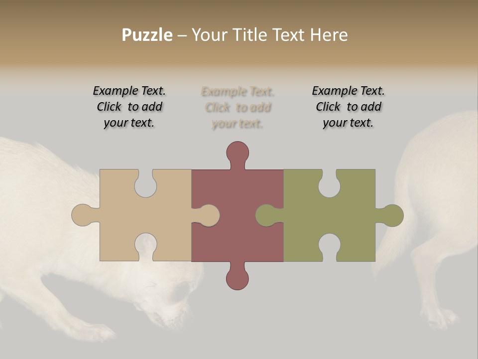 Tracking Dog Length PowerPoint Template