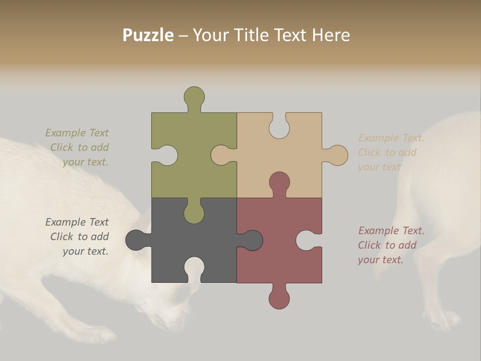 Tracking Dog Length PowerPoint Template