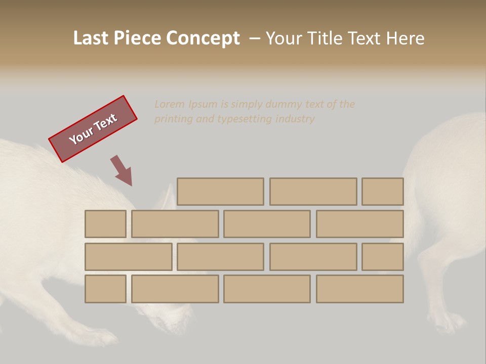 Tracking Dog Length PowerPoint Template