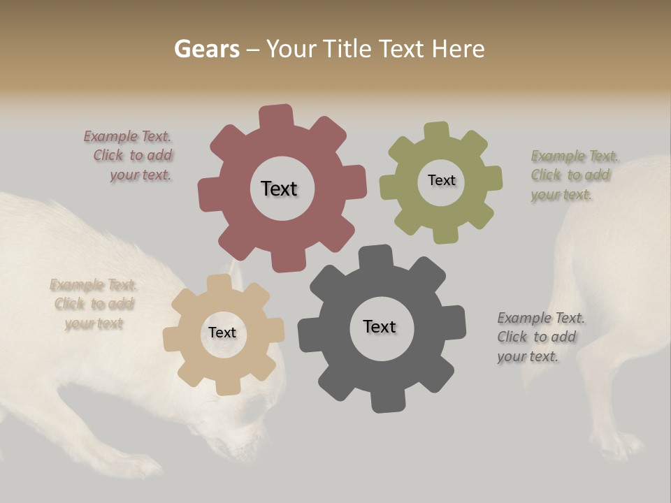 Tracking Dog Length PowerPoint Template