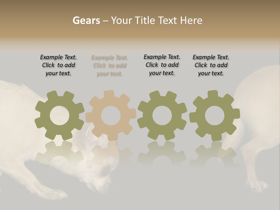 Tracking Dog Length PowerPoint Template