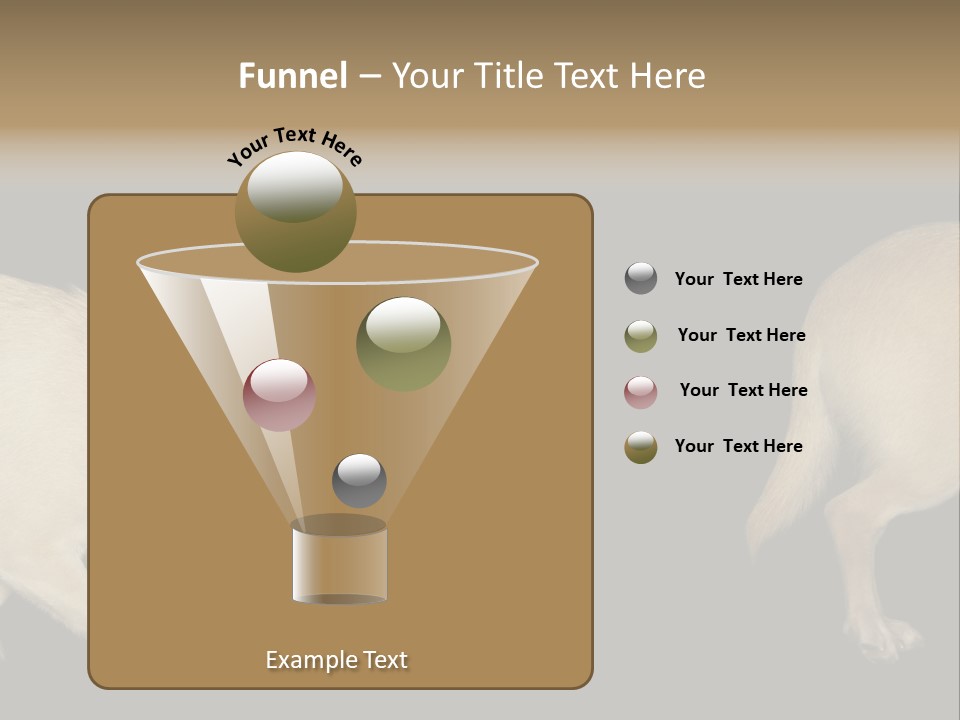 Tracking Dog Length PowerPoint Template