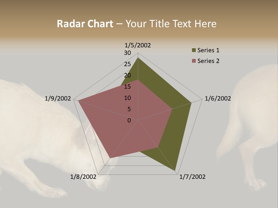 Tracking Dog Length PowerPoint Template