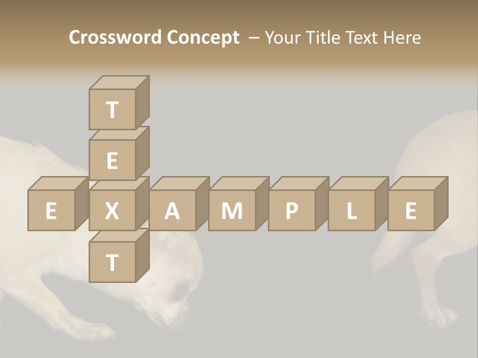 Tracking Dog Length PowerPoint Template