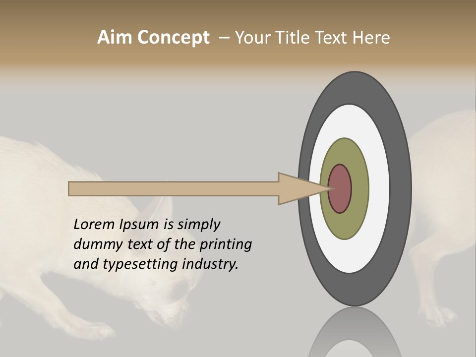 Tracking Dog Length PowerPoint Template