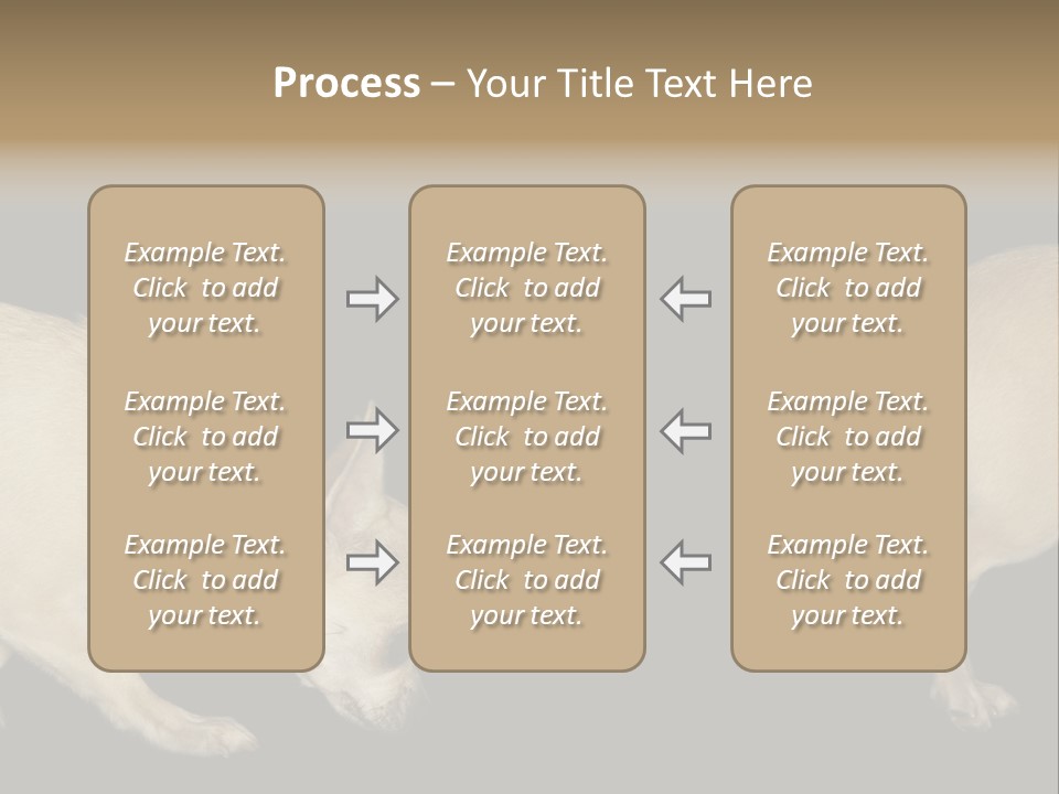 Tracking Dog Length PowerPoint Template