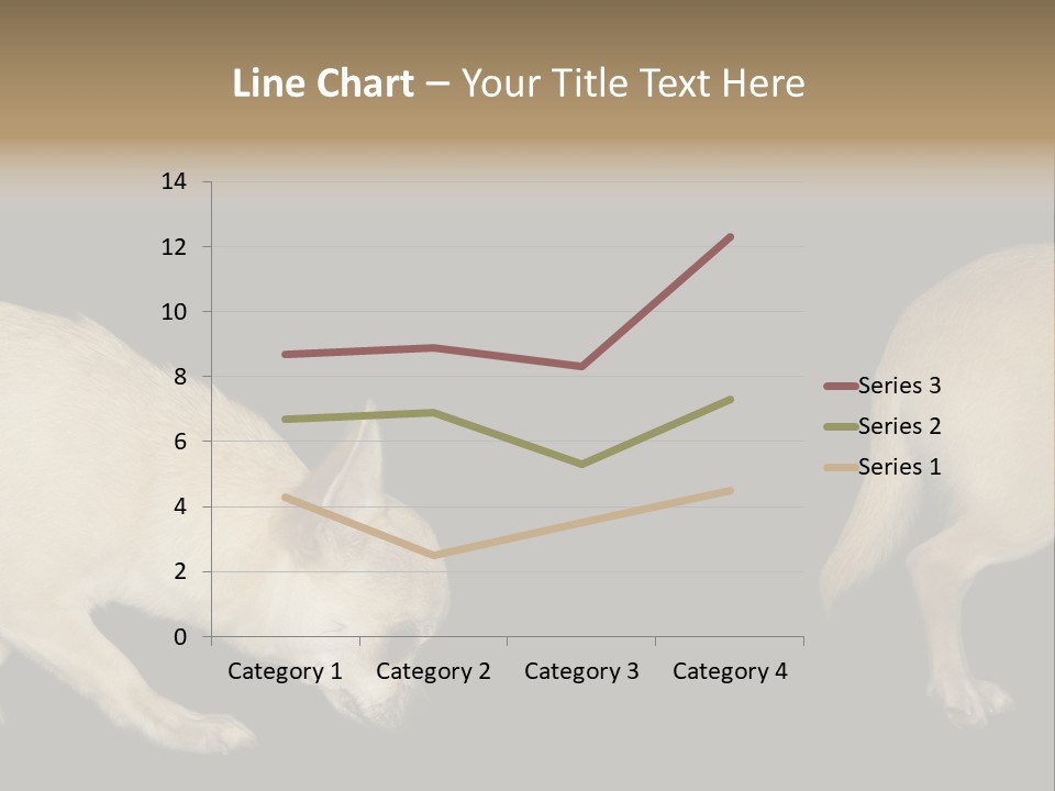 Tracking Dog Length PowerPoint Template