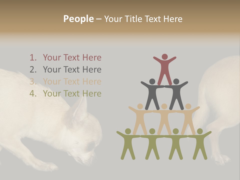 Tracking Dog Length PowerPoint Template
