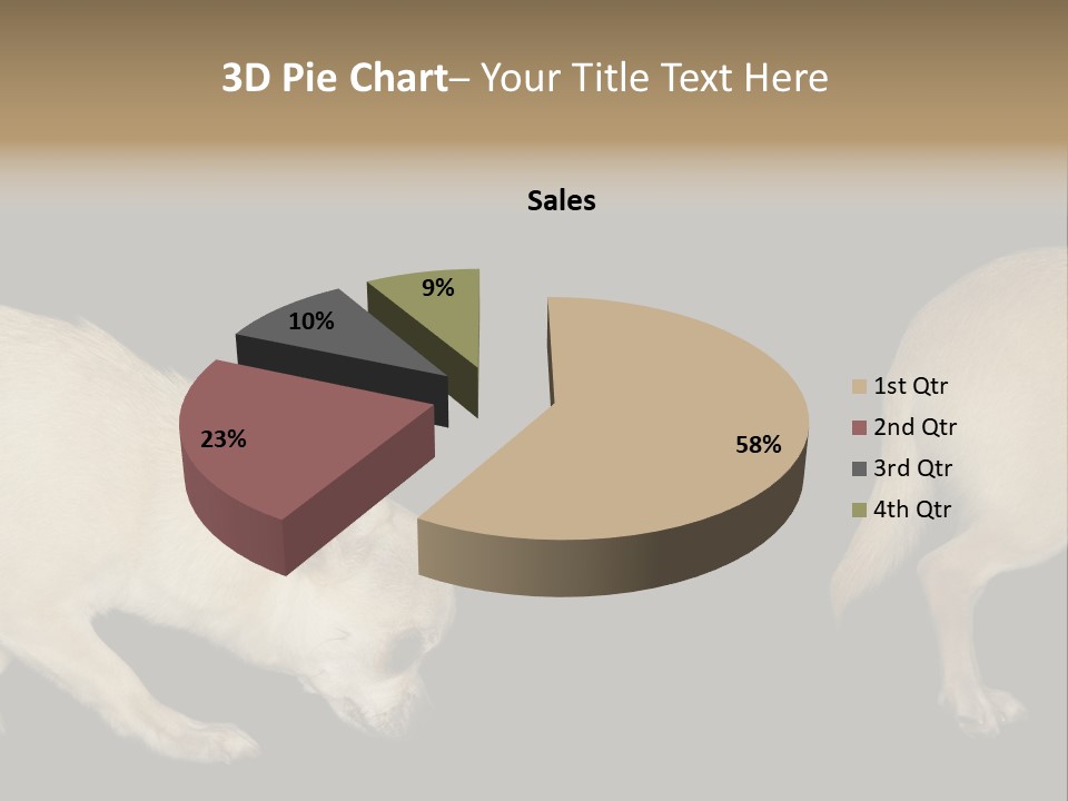Tracking Dog Length PowerPoint Template