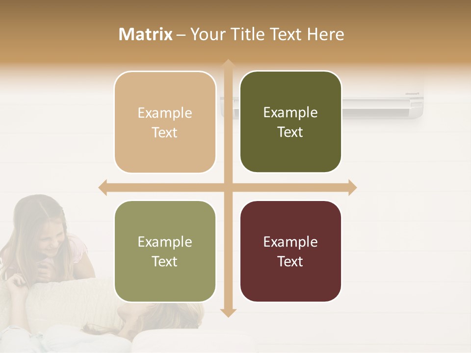 Togetherness Summer Looking PowerPoint Template