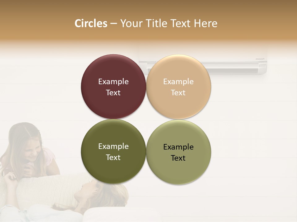 Togetherness Summer Looking PowerPoint Template