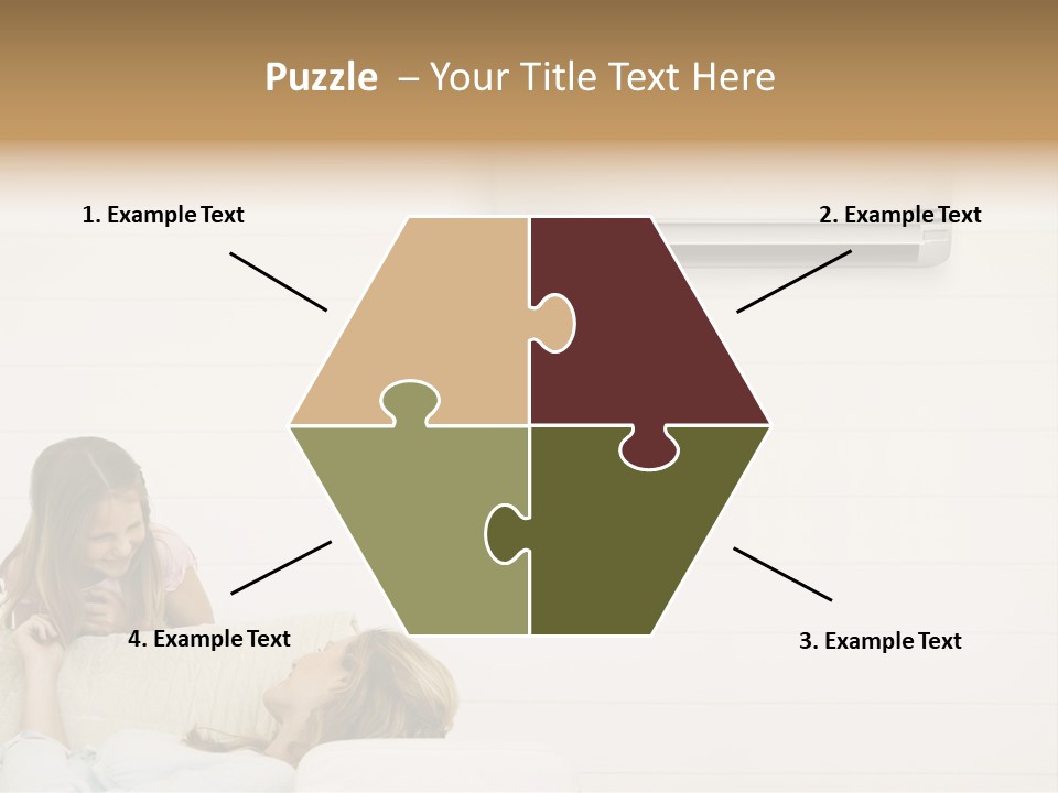 Togetherness Summer Looking PowerPoint Template