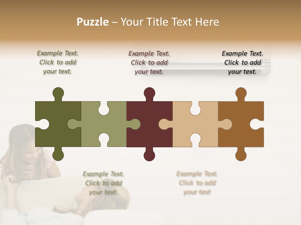 Togetherness Summer Looking PowerPoint Template