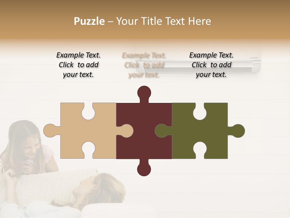 Togetherness Summer Looking PowerPoint Template