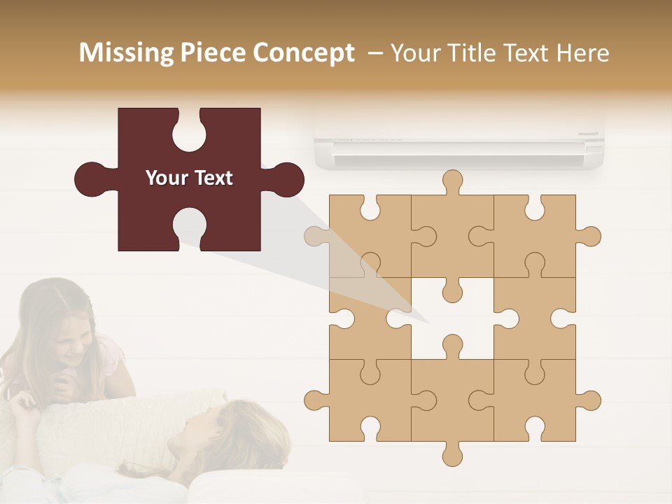 Togetherness Summer Looking PowerPoint Template